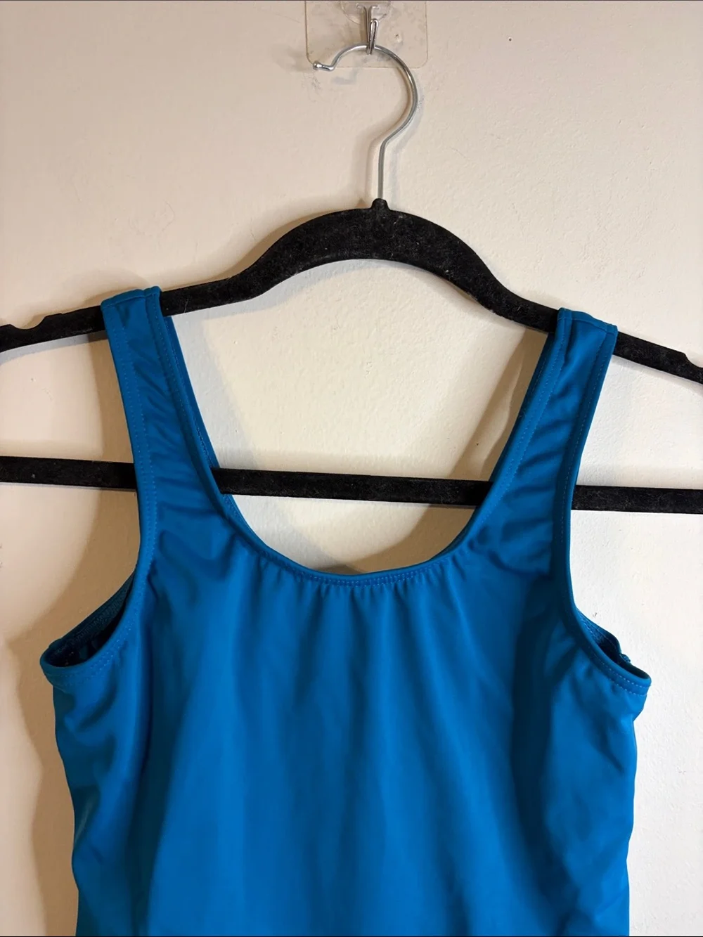 Weissman Teal Blue Girls' One-Piece Bodysuit GUC Size Large #72